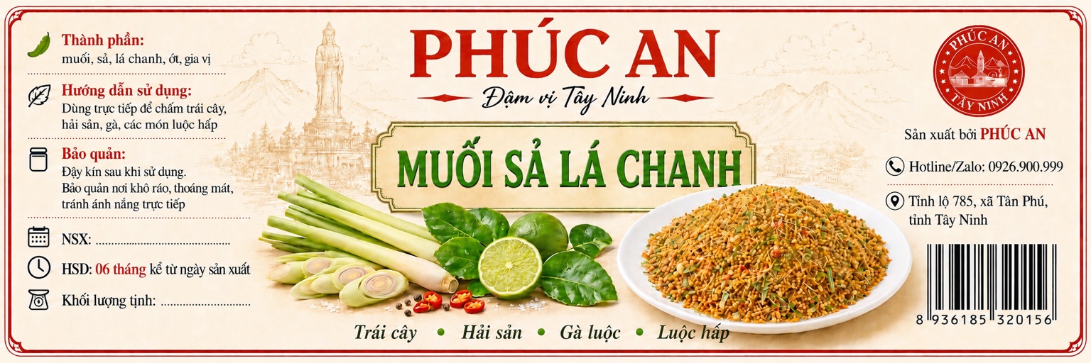 Muối Sả Lá Chanh Phúc An