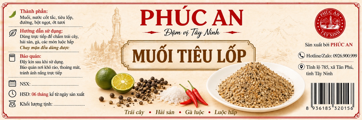Muối Tiêu Lốp Phúc An